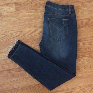 Hudson natalie ankle released hem jean